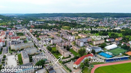 Reda Łąkowa 3 pokoje piwnica parter spółdzielcze