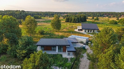 Dom pasywny parterowy | działka 1356 m² | fotowoltaika + mag. energii