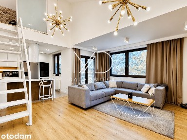 PREMIUM! Umeblowany Dwupoziomowy Apartament Z Tarasem, Parking,Żerniki