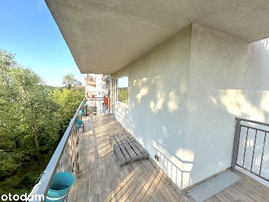 Pięknie nasłoneczniona kawalerka / Zamknięte osiedle / balkon 14 m2