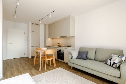 Studio | 32.2 m2 | Balkon| Wykończone | 0% Prowizji