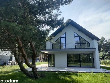 Nowoczesny dom przy lesie | 160 m² | pompa ciepła | duży taras