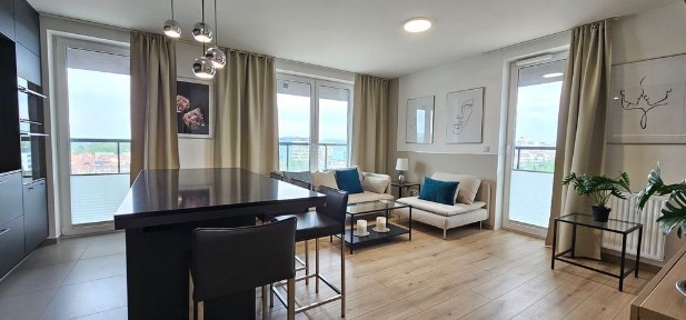 ul. Przybyszewskiego / Armii Krajowej, apartament 3 pokoje + taras 23 m2, wysoki standard, od zaraz