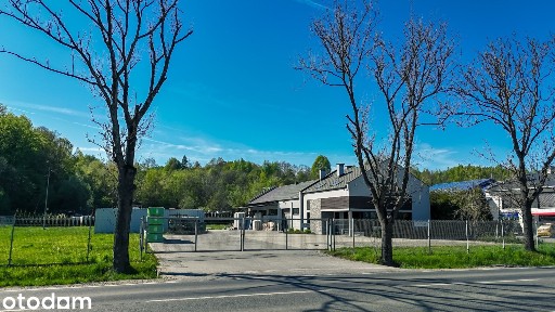 Nowoczesny budynek usługowo-produkcyjny przy drodze wojewódzkiej | TIR