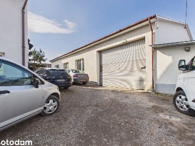Hala usługowo-produkcyjna 370 m² z zapleczem socjalnym - Olszyna!