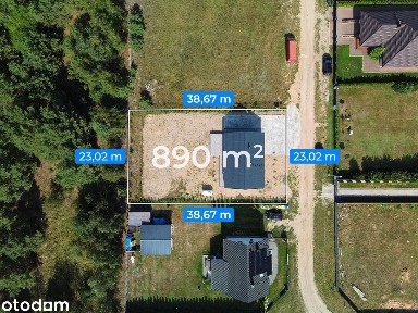 Dom w stanie deweloperskim | 89 m² | Bezpośrednio przy lesie