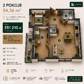 2 pokoje | Centrum | Dworzec Fabryczny | Piotrkowska |Balkon | parking