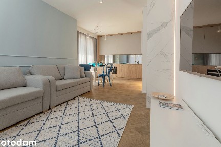 Apartament 51,6 m2 przy plaży, ogródek 70 m2, basen, gotowa inwestycja