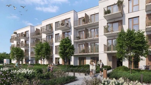 2 pokoje z balkonem w zielonym otoczeniu | 40,66 m² |