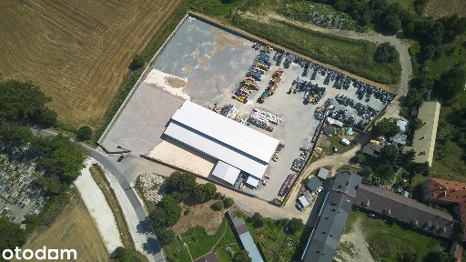Hala Magazynowa / Produkcyjna 1600 m2 + Plac 13.000 m2 utwardzony TIR