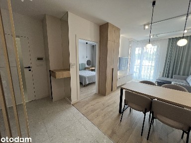 Nowe 2 pokoje 40m²,pierwszy najem, wysoki standard,do Wilgi Łagiewniki