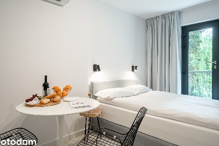 BEZ PROWIZJI | Kawalerka 19 m² | Jodłowa 4 | Klimatyzacja | Smart TV