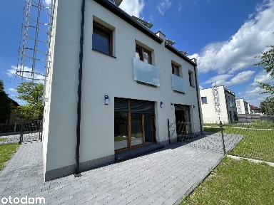 Pół domu z ogrodem, parking, fotowoltaika ok. Pszczyny/Tychy przy DK1
