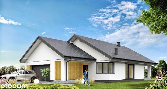 Dom wolnostojący z garażem w spokojnej okolicy