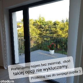 BEZPOŚREDNIO,bezczynsz., 3pok,taras,widok.,klima,wys.standard,NOWE