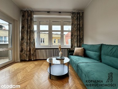 Słoneczna kawalerka z balkonem/CO miejskie/Centrum