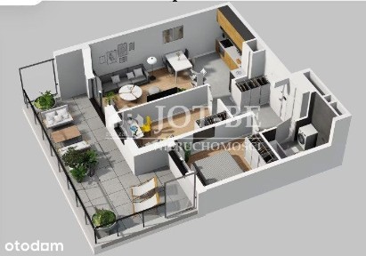 3pokoje/apartament/duży taras