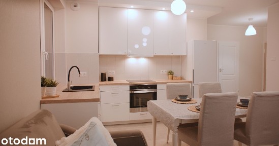 Nowy blok, 2 sypialnie + salon z aneksem kuchennym