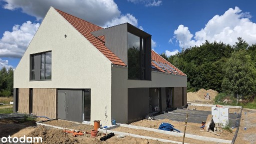 Działka 805 m2, przy lesie, wysoki standard, dla 3 aut, rekuperacja