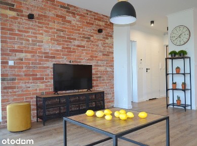 Loftowy design i widok na zieleń! Dwa pokoje -Kamienica Nova II