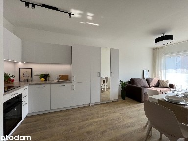 Mieszkanie 2-pokojowe 40m²duży BALKON. Voucher 1200PLN na start!