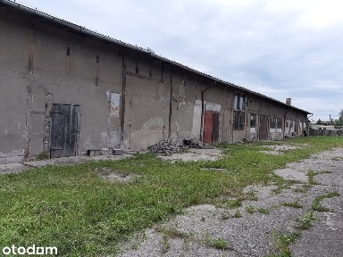 Działka o pow 5000m2 z bud prod-hand-mag 900m2