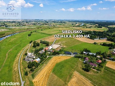 Wyjątkowe siedlisko ok 3,5 ha w Woli Batorskiej
