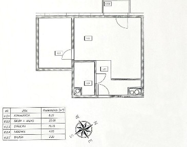 Widzew-Wschód | M3 - 2 pok. | pow. 43,13 m2 + balkon | ul. Augustów