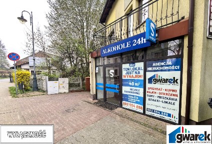Lokal 48 m2 z dużą witryną Centrum Olkusza ul. Szpitalna
