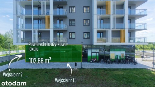 CARPATIA - Lokal 103 m² - parter+szklana witryna
