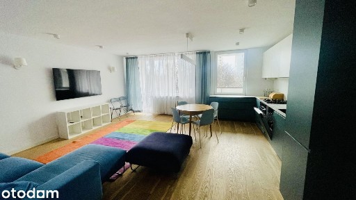 4 pokoje, 2 windy, piwnica, balkon, z AGD,szafy zabudowane Saska Kepa