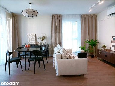 Zupełnie nowe 3 pok. + 2 łazienki, balkon | Klimatyzacja | DOMANIEWSKA