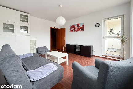 Dwupokojowe mieszkanie z balkonem na Naramowicach 48,7m