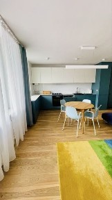 4 pokoje, 2 lazienki, 2 windy, balkon, Bezposrednio od listopada. Saska Kepa. Czesciowo umeblowane