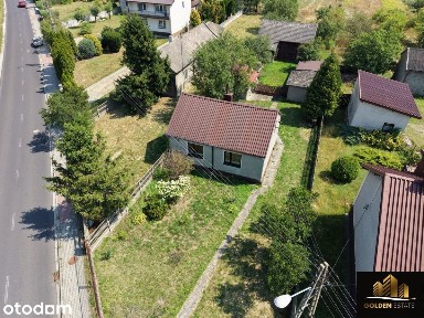 Mały domek z dużą działką