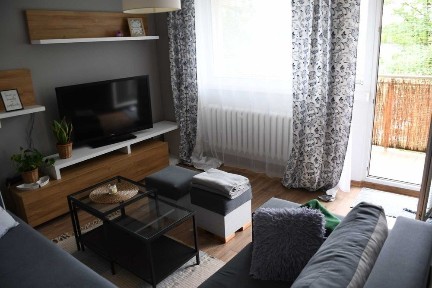 Dwupokojowe mieszkanie z balkonem Biskupin/Śródmieście