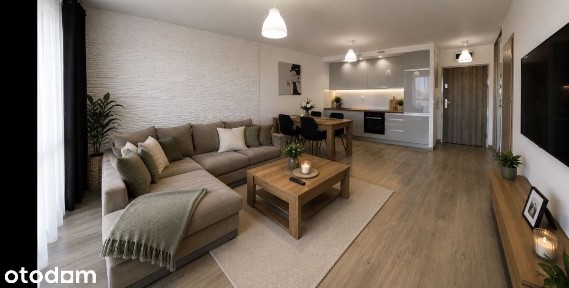 Mieszkanie, 50,40 m², Zielona Góra