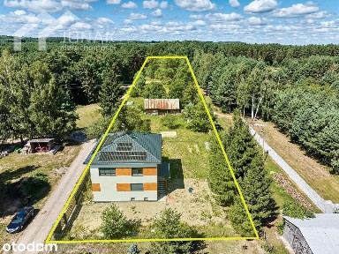 Nowoczesny dom 140m² z lasem PV11kW działka 5511m²