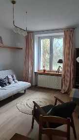 Do wynajęcia przestronna kawalerka 36m2 Saska Kępa