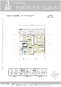 2-pokojowe mieszkanie 46m2 + balkon Bez Prowizji
