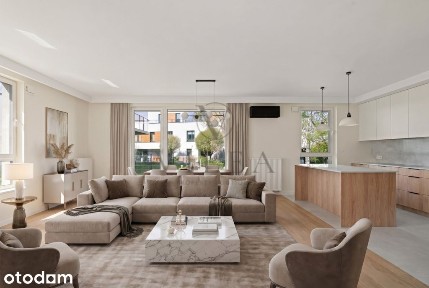 Nowy apartament z pięknym ogrodem