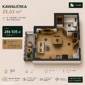 Kawalerka |Piotrkowska | Fabryczny | Balkon | 1 piętro | Uczelnia