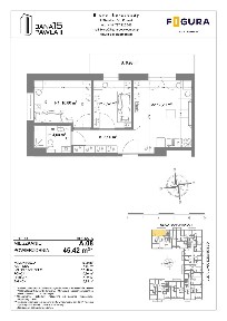 Nowe mieszkanie 3 pokojowe z balkonem - winda, hala garażowa