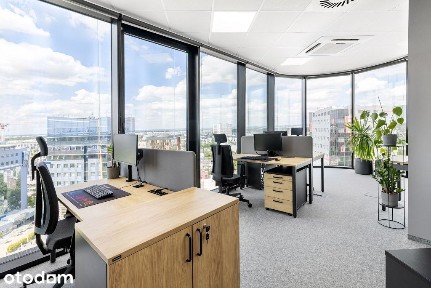 Carbon Tower - gotowe biuro 1548m2 z widokiem na panoramę Wrocławia