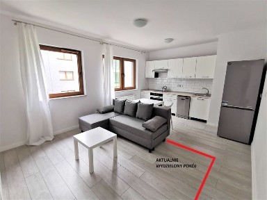 GRABISZYŃSKA, 2 POKOJE + OSOBNO KUCHNIA, 46 m2, duży balkon, dostępne od zaraz