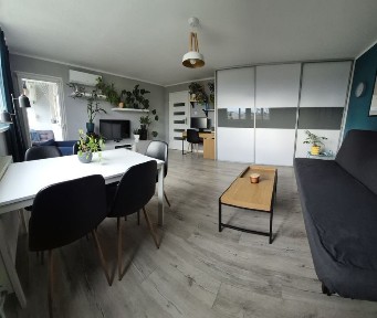 Mieszkanie 3 pokojowe 55 m² z klimatyzacją, wyposażone w AGD/RTV