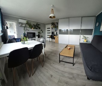 Mieszkanie 3 pokojowe 55 m² z klimatyzacją, wyposażone w AGD/RTV