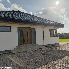 Nowy dom energooszczędny, działka 20 arów w spokojnej okolicy.