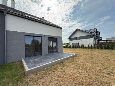 Nowy Dom bliźniak w stanie deweloperskim 112m2 Racław/ Baczyna
