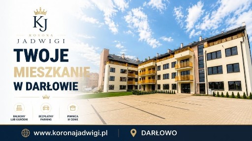 Luksusowy apartament nad morzem w Darłowie z ogromnym tarasem Osiedle KoronaJadwigi
